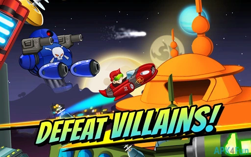 Superheroes Car Racing Screenshot Image