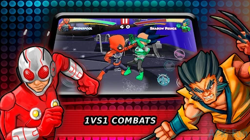 Superheroes Shadow Battle Screenshot Image