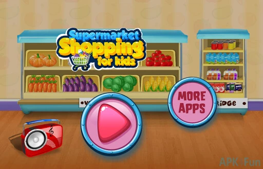 Supermarket Shopping for Kids Screenshot Image