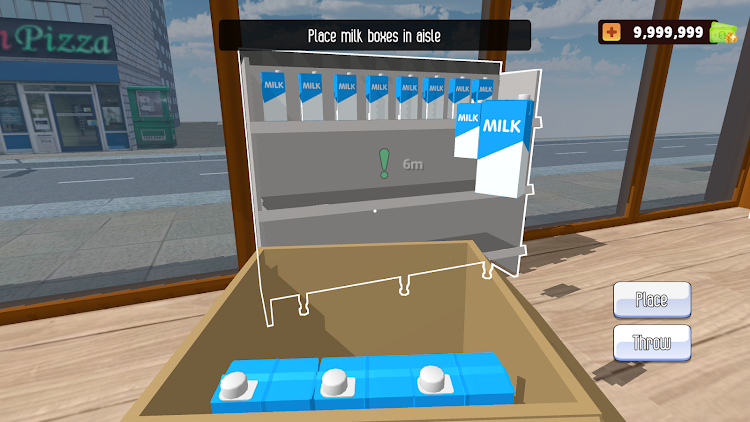 #1. Supermarket business simulator (Android) By: Foram Studios