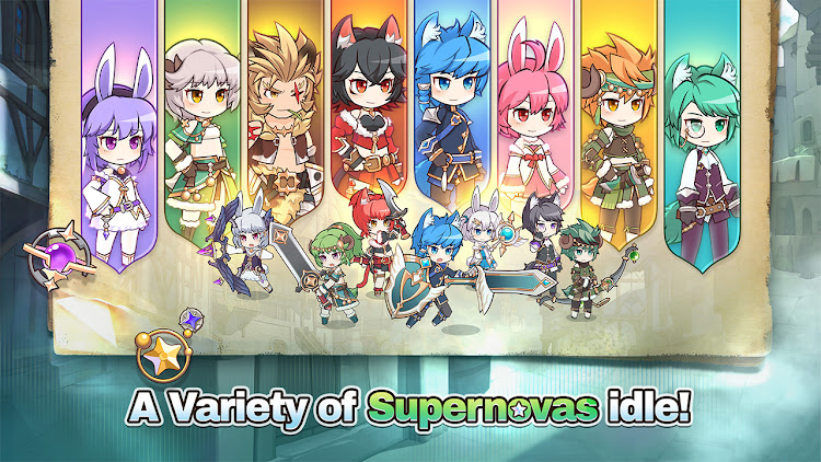 #1. Supernova Idle (Android) By: mobirix