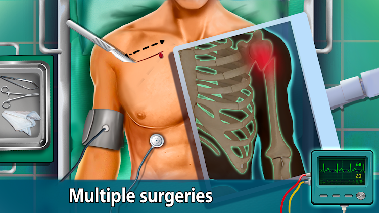 #1. Surgeon Simulator Doctor Games (Android) By: Taprix