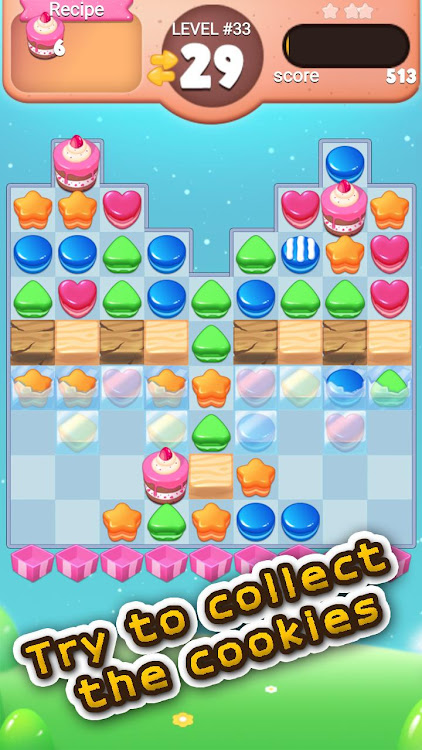 #1. Sweet Cookie Mania (Android) By: Ordinary cell