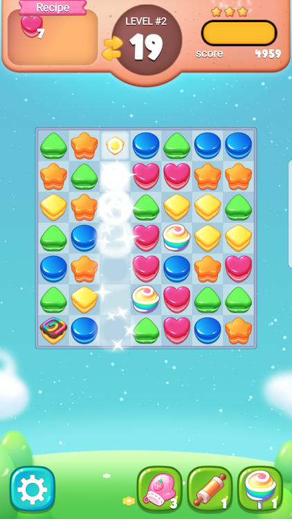 #5. Sweet Cookie Mania (Android) By: Ordinary cell