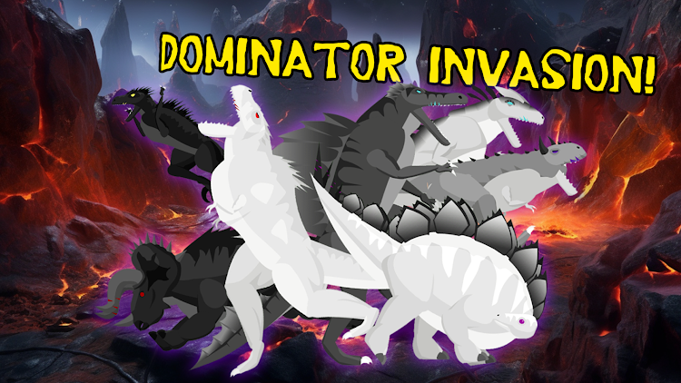 #1. T-Rex Fights Dino - Dominators (Android) By: Dexus Dinosaur