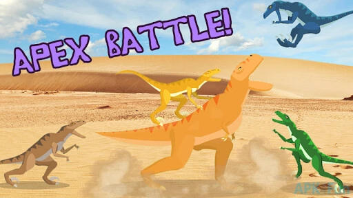 T-Rex Fights Raptors Screenshot Image