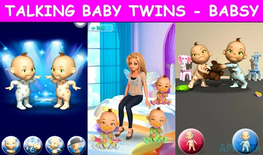 Talking Baby Twins - Babsy Screenshot Image