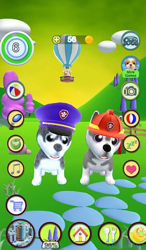 Talking Husky Dog Screenshot Image