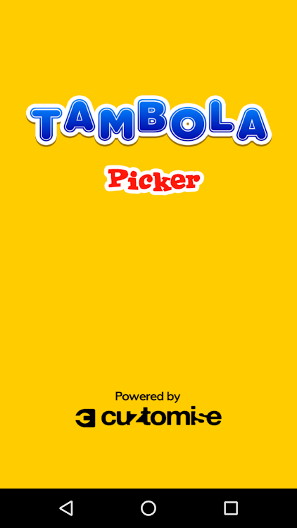 #1. Tambola Picker (Android) By: Cuztomise