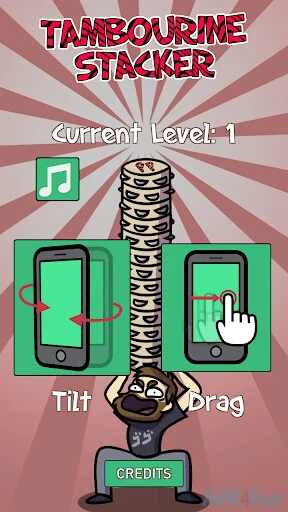 Tambourine Stacker Screenshot Image