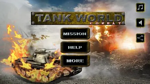 Tank World Combat Screenshot Image