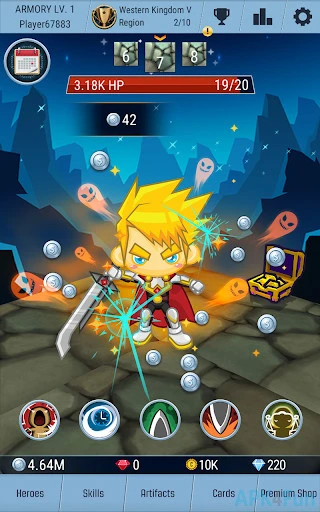 Tap Adventure Hero Screenshot Image