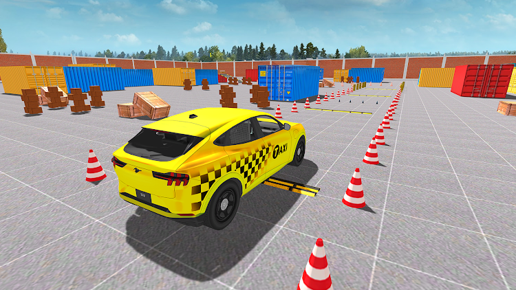 #1. Taxi Parking Game Taxi Game (Android) By: Simiyu