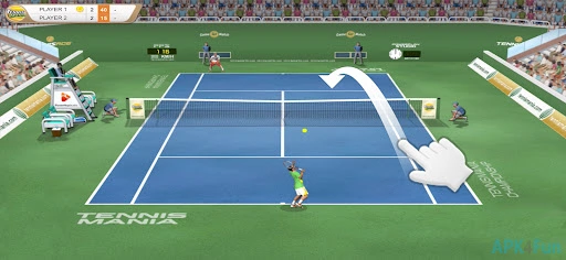 Tennis Mania Mobile Screenshot Image