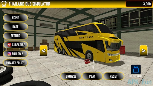 Thailand Bus Simulator Screenshot Image