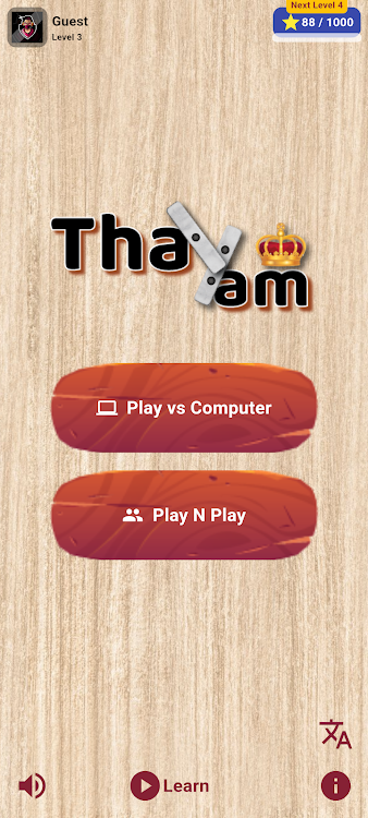 #1. Thayam - Indian Ludo (Android) By: Squid Solo Pilot