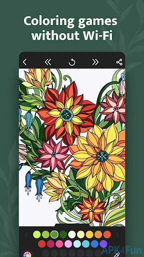 The Coloring book - Mandala and Antistress Screenshot Image