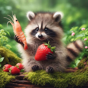 The Cute Raccoon