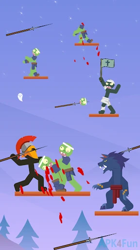 The Warrior - Top Stickman Screenshot Image