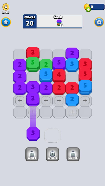 #1. Throw Blocks (Android) By: VOODOO