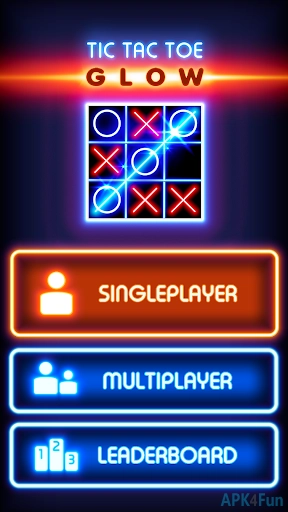 Tic Tac Toe Glow Screenshot Image