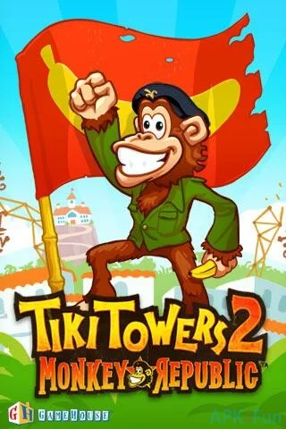 Tiki Towers 2: Monkey Republic Screenshot Image