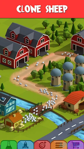 Tiny Sheep Tycoon - Idle Wool Screenshot Image