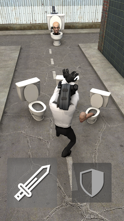 #1. Toilet Fight (Android) By: Cabina Game