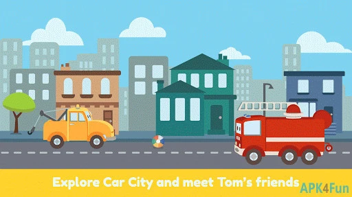 Tom the Tow Truck: Drive in Car City Screenshot Image