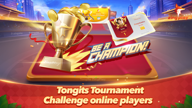 #1. Tongits ZingPlay-Fun Challenge (Android) By: VNG ZingPlay Studio