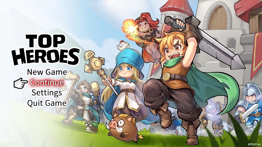 Top Heroes Screenshot Image