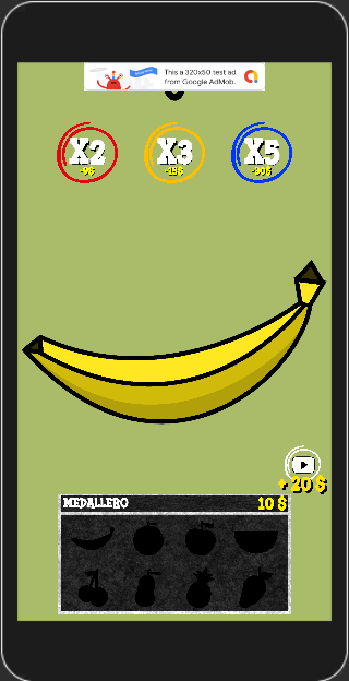 #6. Touch Fruits (Android) By: Historical Brothers