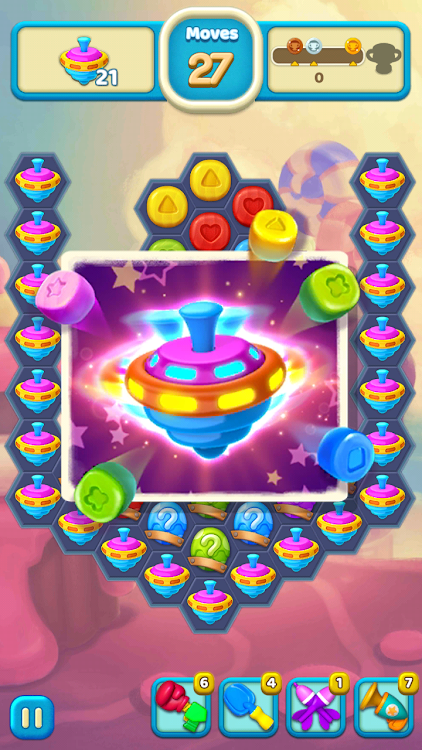 #4. Toy Party: Pop & Blast Blocks (Android) By: NSTAGE