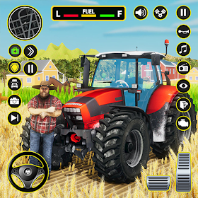 Tractor Driving Farming Games