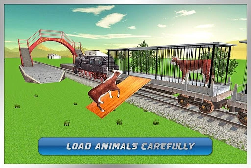 Transport Train: Farm Animals Screenshot Image