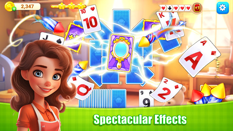 #1. Tripeaks Solitaire 024 (Android) By: kungfu mahjong® solitaire shooter