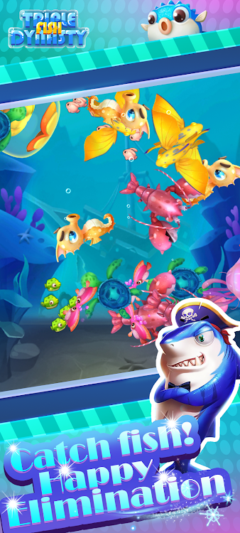 #1. Triple Fish Dynasty (Android) By: Purplepimentogames