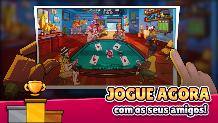 #1. Truco Arena - Truco Online (Android) By: Delotech Games