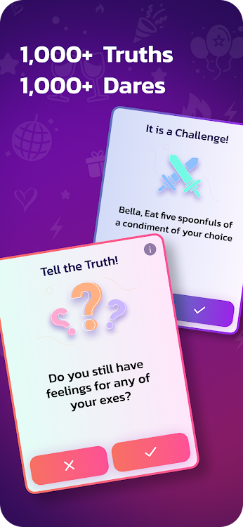 #1. Truth or Dare - Party Game 18+ (Android) By: DVM LLC