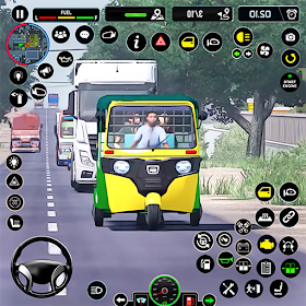 Tuk Tuk Auto Rickshaw 3d