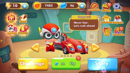 Turbo Rush Warrior Screenshot Image