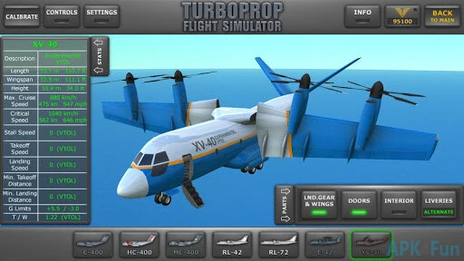 Turboprop Flight Simulator 3D Screenshot Image