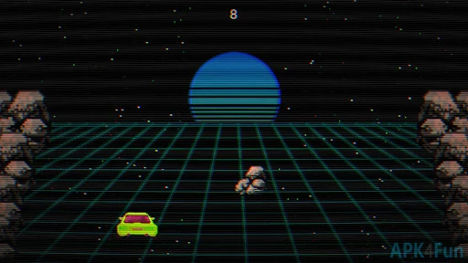 Turny Car - Retrowave Racer Screenshot Image