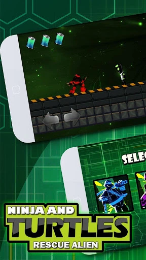 Turtles Ninja Fight Alien 2 Screenshot Image