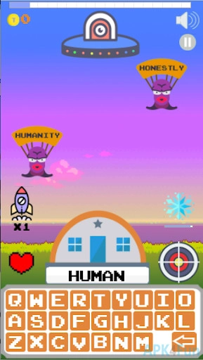 Typing Invasion Screenshot Image