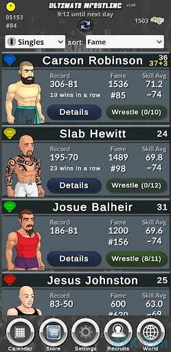 Ultimate Wrestling Manager Screenshot Image