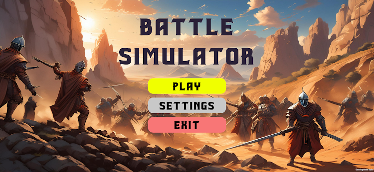 #1. Ultra Battle Simulator (Android) By: M.H.F.L Studios