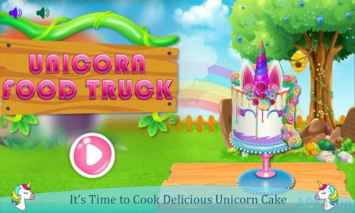 Unicorn Food Truck Screenshot Image