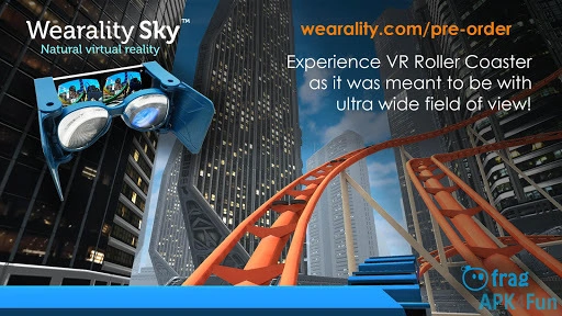 VR Roller Coaster Screenshot Image