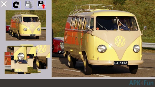 VW Transporter Puzzle Screenshot Image